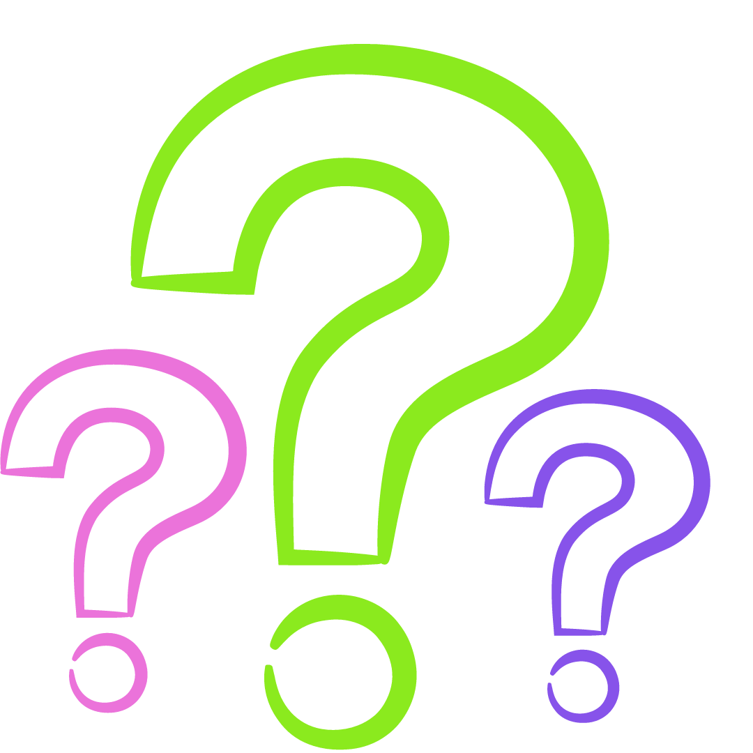 question marks